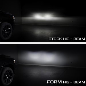Ram 1500 Headlights - Front - FORM Lighting - Sequential LED Projector - `19-`24